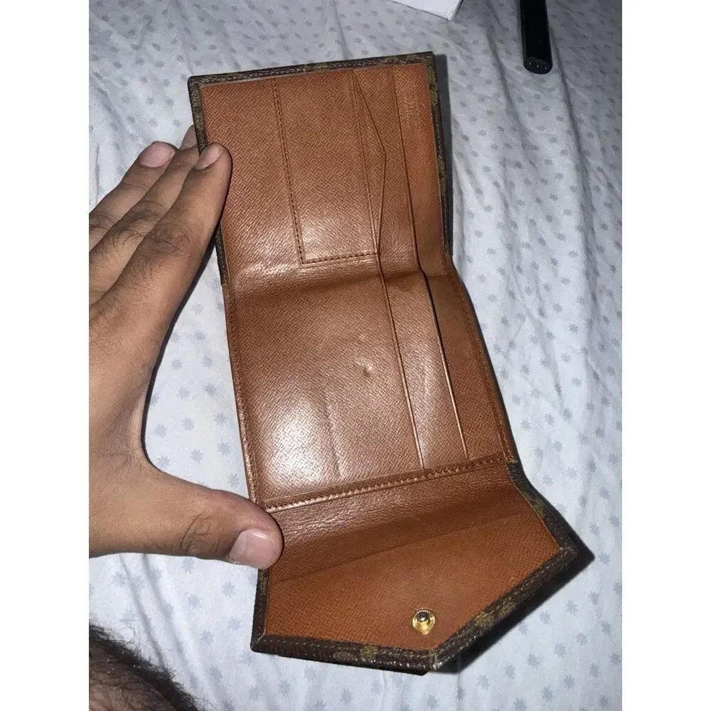 Louis Vuitton Elise Trifold Monogram Compact Wallet Authentic Vintage